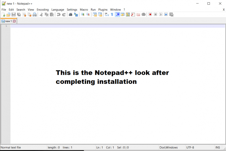 instal the new Notepad++ 8.5.6