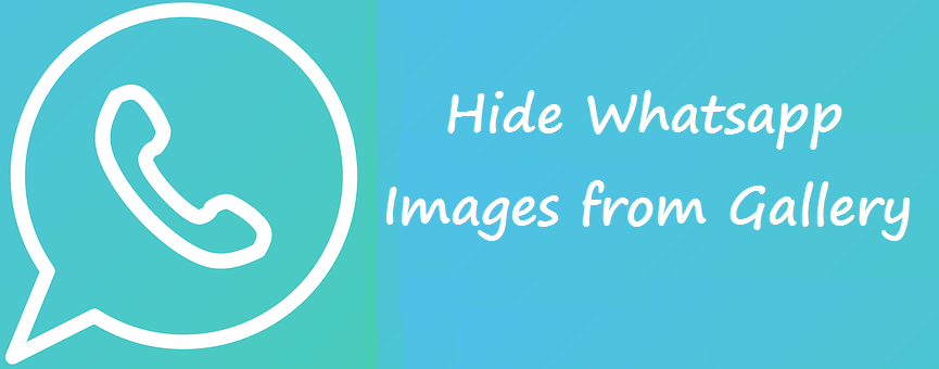 hide whatsapp images
